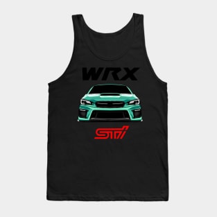 WRX sti illustration vector art Tank Top